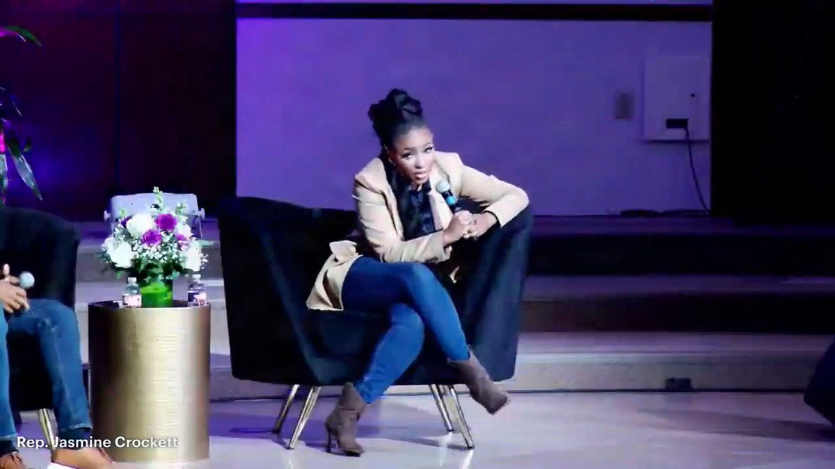 Low-IQ Jasmine Crockett calls the Supreme Court "trash" and pushes for packing the court with far-left justices: CROCKETT: "We need to expand the court...because of how utterly trash they are."