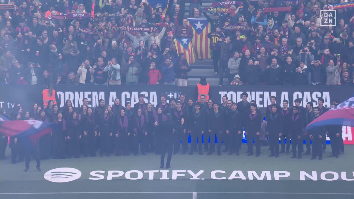 De tenir un camp que es queia a trossos, un club arruinat i un equip decadent, a tenir un nou Camp Nou, un club recuperat i un equip il·lusionant. I s’ha fet sense Messi. Gràcies 🙌🏼