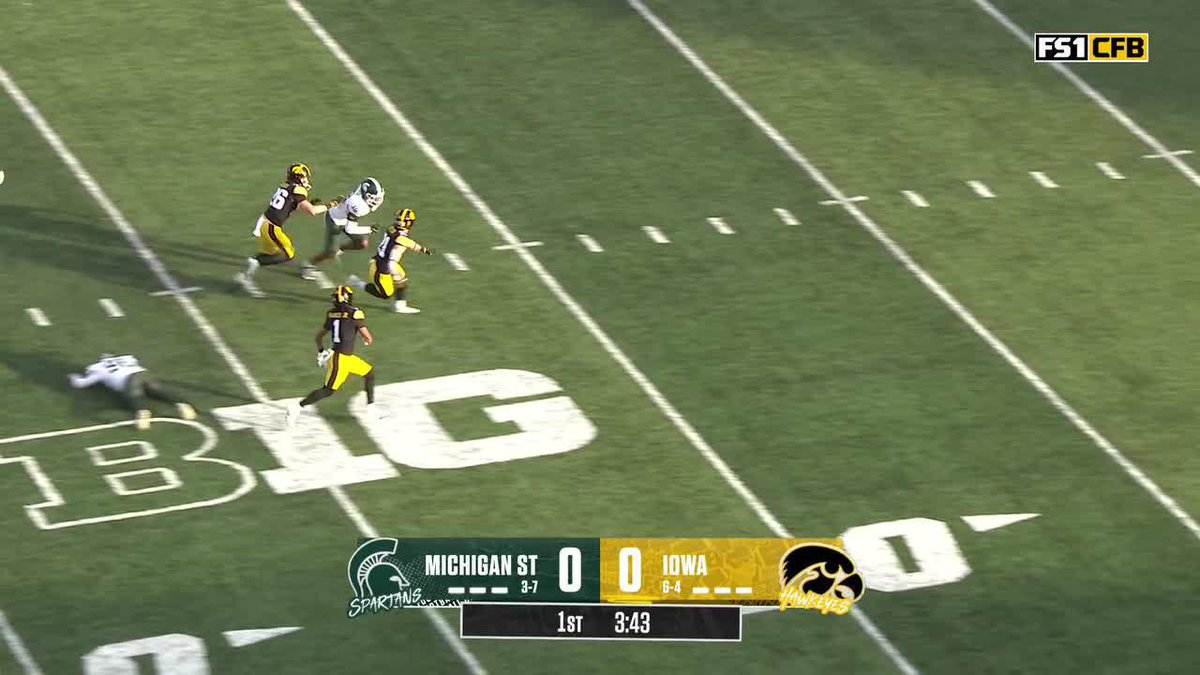 KADEN WETJEN TO THE HOUSE! Hawkeye Football 📺: FS1
