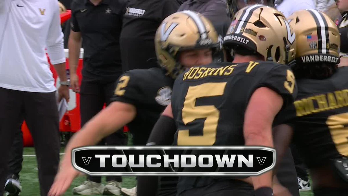 Diego Pavia with the 71-yard TD pass to Tre Richardson on Senior Day 🔥