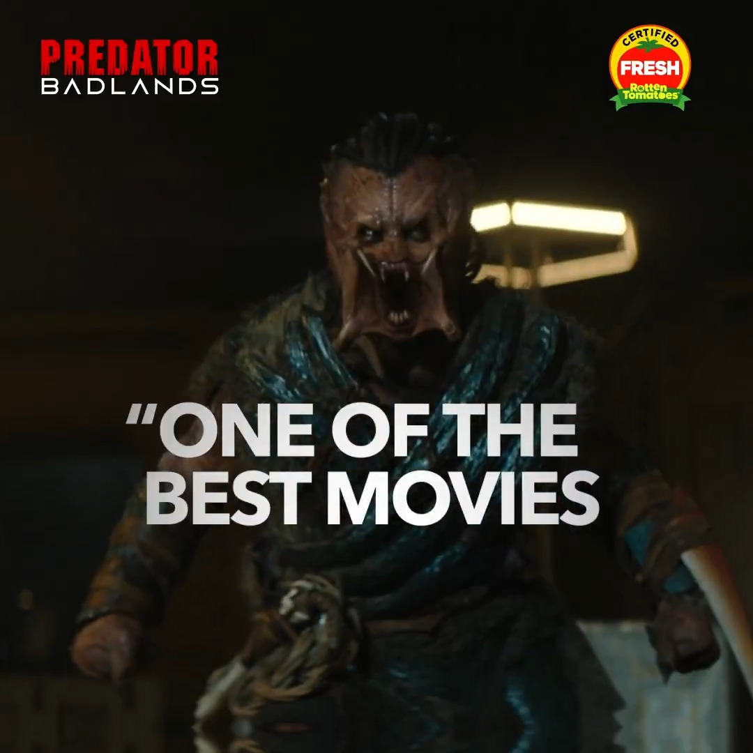 Don't miss a new era of Predator on the big screen. Get your tickets to see Predator: Badlands, now playing in theaters: