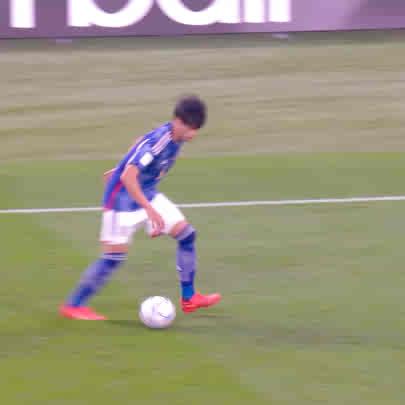 W杯ドイツ戦で決めた堂安律のゴールから3年🇯🇵🔥 劣勢を覆した起死回生の同点弾✨
