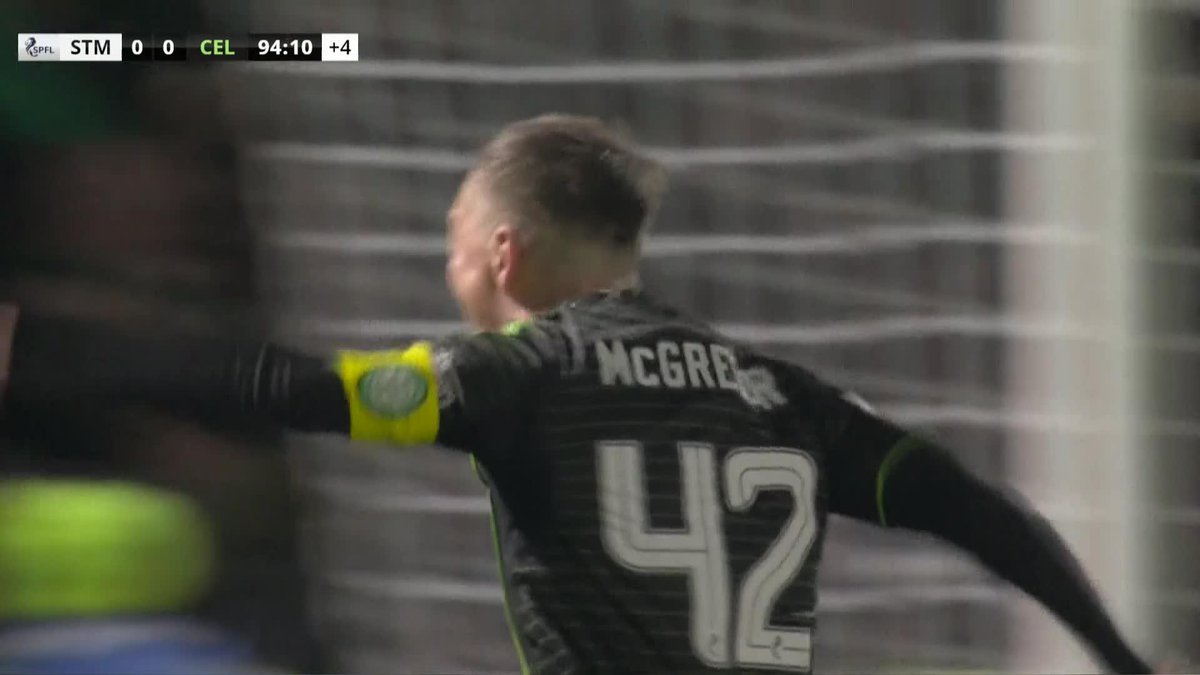 It doesn't get better than this 😱 Callum McGregor wins it with the final shot of the game against St. Mirren 🚀