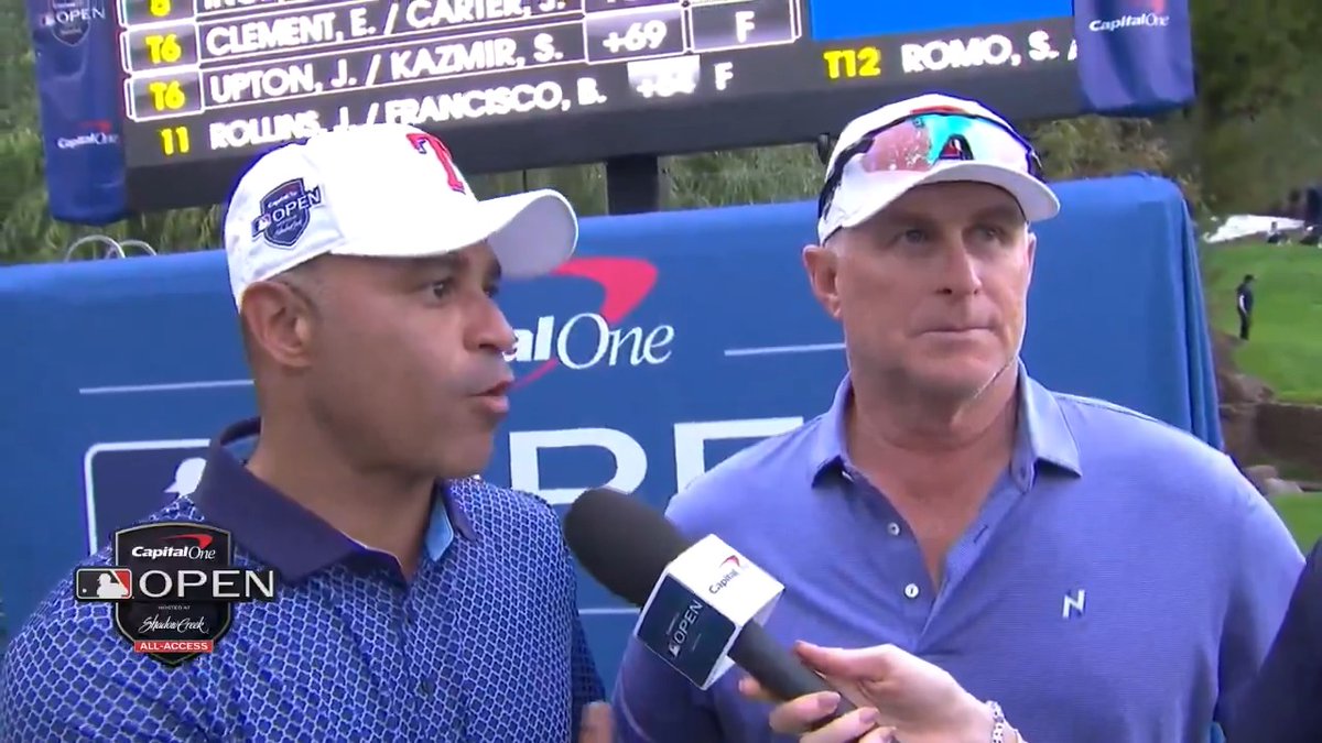 Phil Nevin and Jerry Hairston Jr. were once traded for each other and now they are golf partners at the 2025 Capital One MLB Open! The Texas Rangers duo joined Abby Labar after a 2nd place finish in the inaugural event.