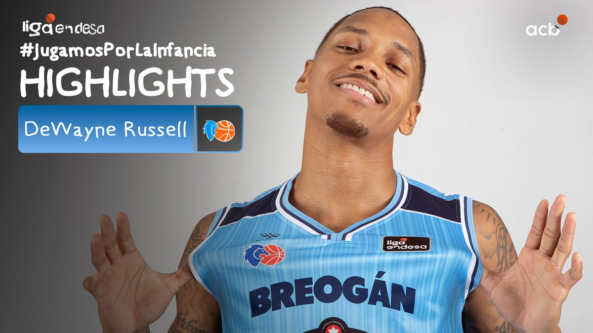 Que DeWayne Russell es una locura de jugador, lo sabemos todos. 💥 Pero si encima bate el récord de asistencias del Río Río Breogán tras haber repartido 1⃣2⃣... Yo ya no sé de qué planeta viene 🛸 | #LigaEndesa