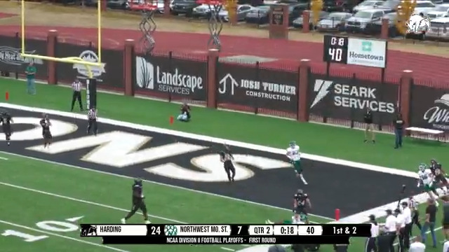 Check out Harding Football highlights from their win over Northwest Mo. St., in the first round of the NCAA Playoffs #GOBisons