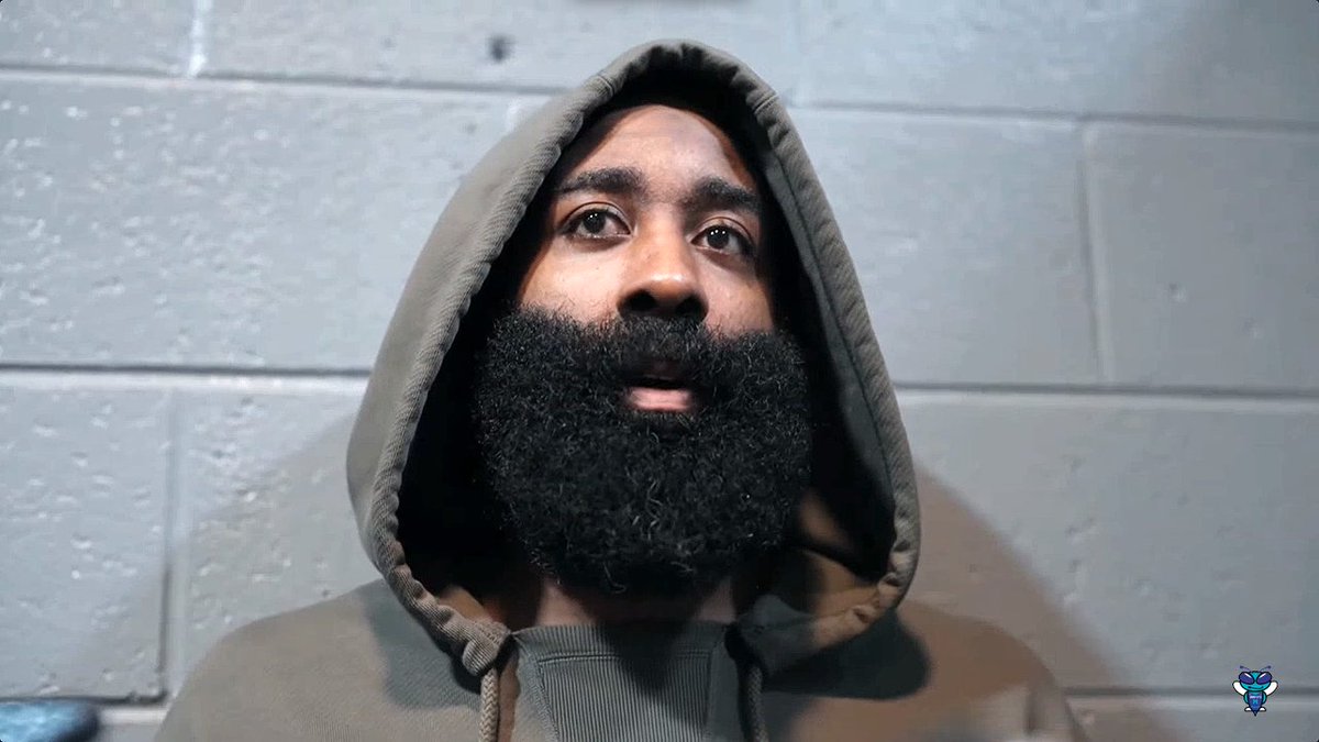 🎙️ James Harden on Kon Knueppel: "He got game." "Obviously he's shooting the sh-t out of the ball, but just putting it on the ground, getting to the basket... just a great pickup for the Charlotte Hornets. Excited to see what he will continue to do."