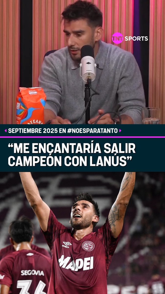 Lo soñó en #NoEsParaTanto en septiembre y hoy lo logró 💭🏆 Eduardo Salvio conquistó la Copa Sudamericana con Lanús 🇱🇻🔥