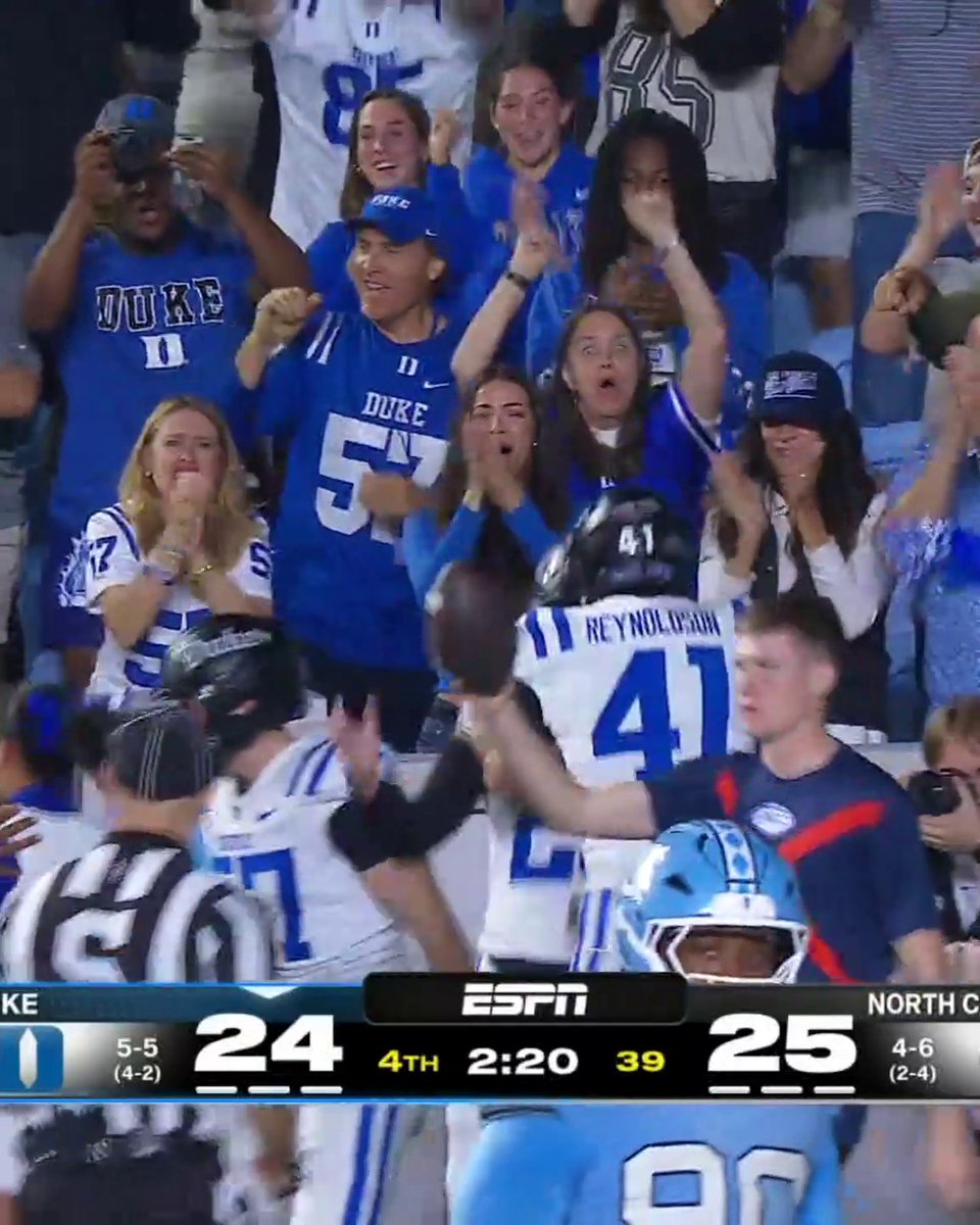 DUKE PULLS OFF THE FAKE FIELD GOAL 🤯 Duke Football