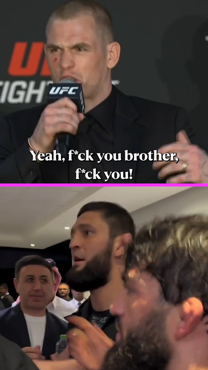 "It's little d*ck energy!" ๐ Ian Machado Garry on his backstage clash with Khamzat Chimaev ๐ฟ #UFCQatar