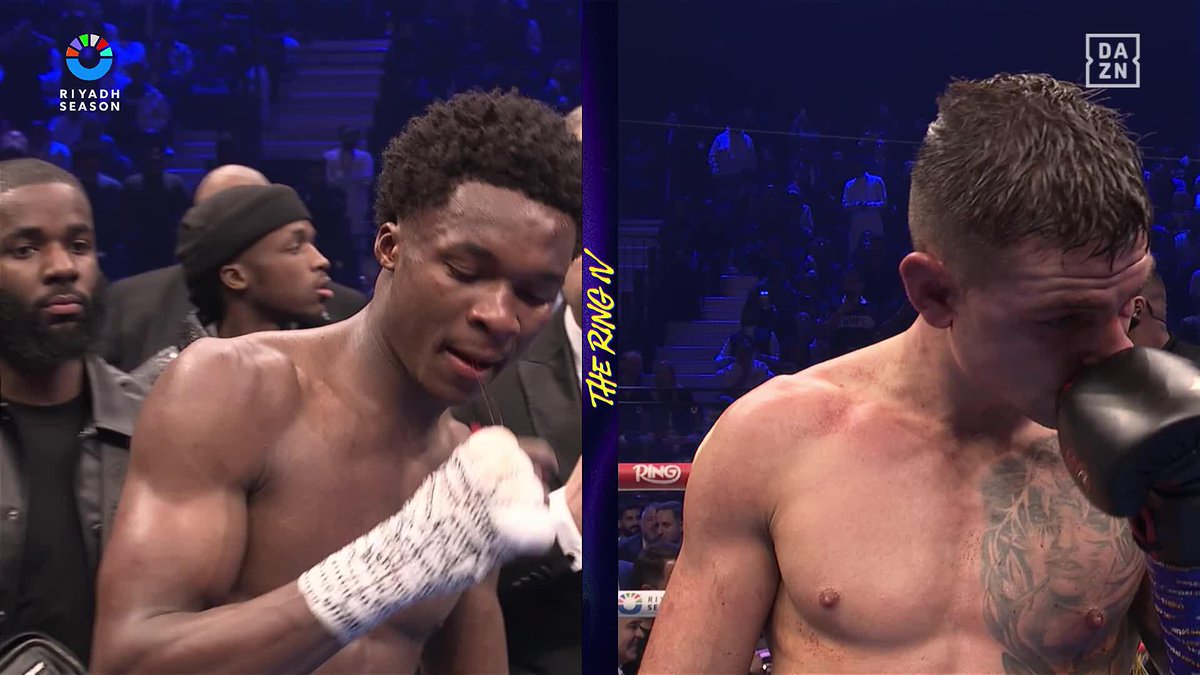 The crowning moment for Abdullah Mason! 👑 🎟️ Buy RING IV NOW HERE --> #RingIV | Live Now | Exclusively on DAZN | @RingMagazine▪️