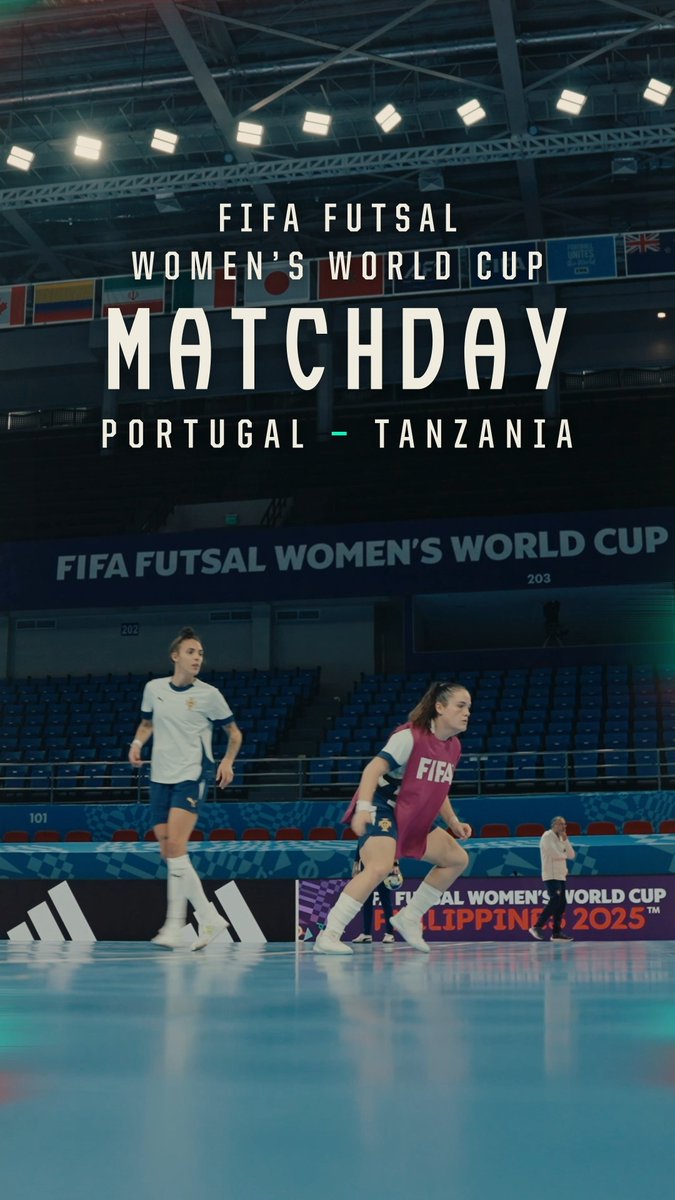 Dia de estreia no Mundial de Futsal Feminino 💫 #FazHistória | #FutsalWWC