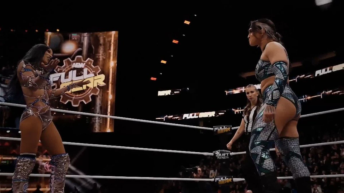 .Kris Statlander and Último Moné go to war for the ultimate prize, the #AEW Women’s World Championship, TONIGHT LIVE on PPV at #AEWFullGear! Watch Full Gear #AEWTailgateBrawl LIVE on TNT &amp; HBO Max