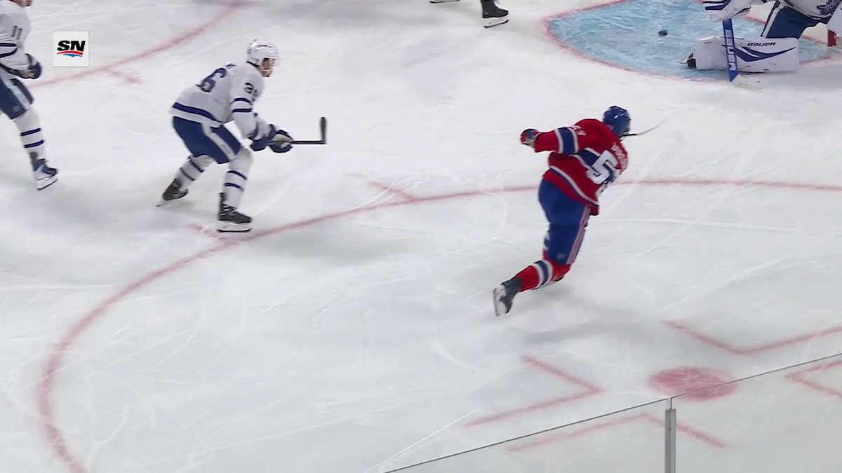 What a tasty passing play here by the Canadiens Montréal! 🤭 📺: Sportsnet &amp; TVA Sports ➡️