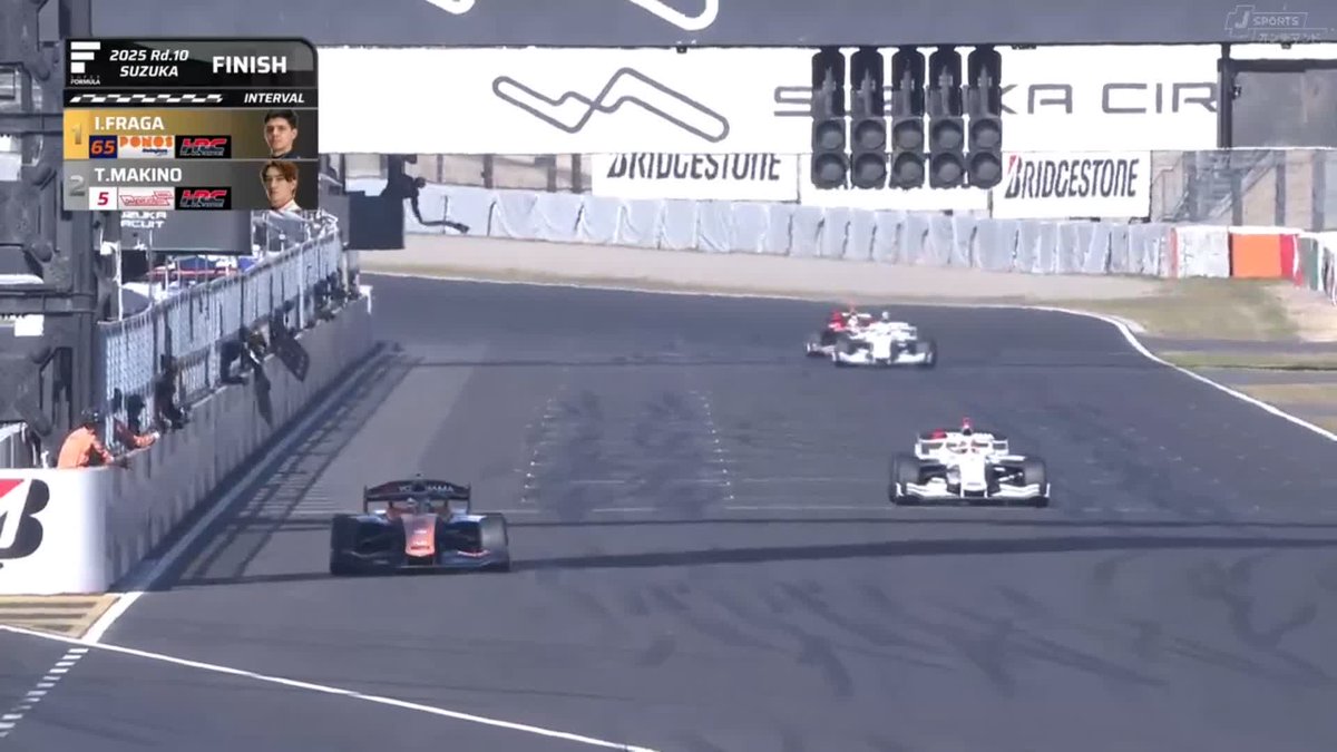 🏆TOPチェッカー🏆 PONOS NAKAJIMA RACING イゴール・オオムラ・フラガ選手 スーパーフォーミュラ初優勝✨ おめでとうございます🙌🙌🙌 #スーパーフォーミュラ 最終決戦 鈴鹿サーキット FP~決勝まで徹底LIVE配信! 🔽ご視聴/ご購入は🔽 #Sformula