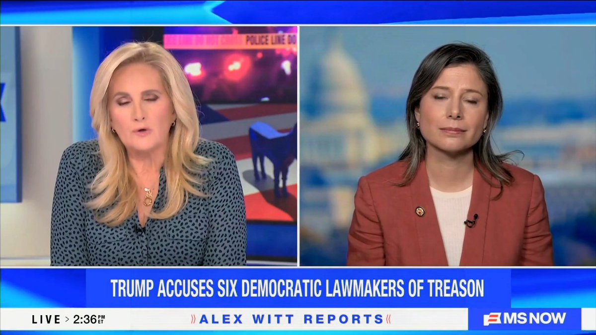 Rep. Maggie Goodlander (D-NH) is asked to her face what illegal orders she wants the US Military to disobey. She refuses to answer. She doesn’t even say what she thinks may have been illegal. Goodlander is terrified because she’s committed sedition.
