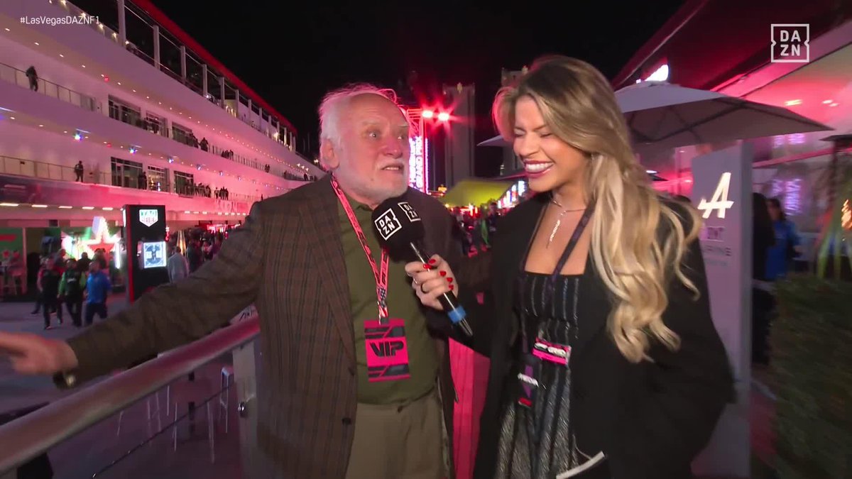 El señor del meme alucinando con la que han montado en Las Vegas 😂😂😂 #LasVegasDAZNF1 🇺🇸