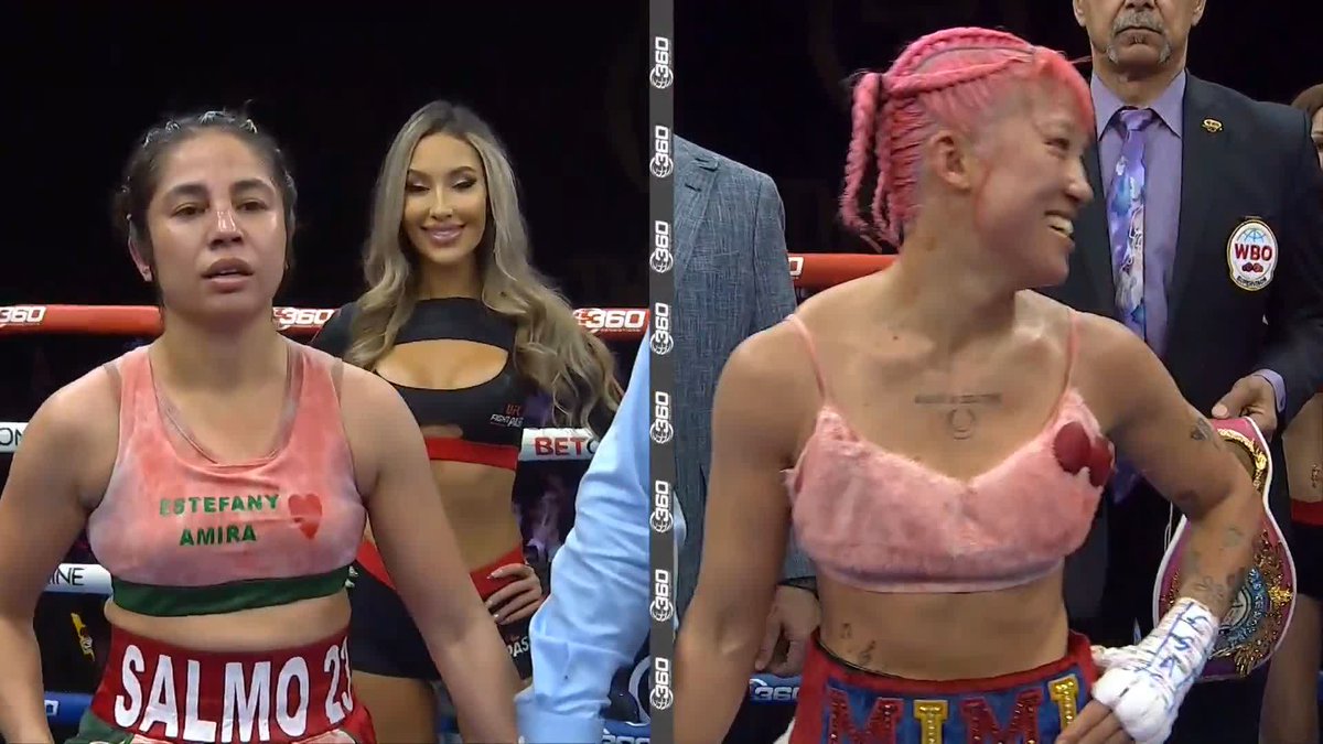 AND STILL! 🏆 Mizuki Hiruta defends her title and remains undefeated! #HollywoodFightNights