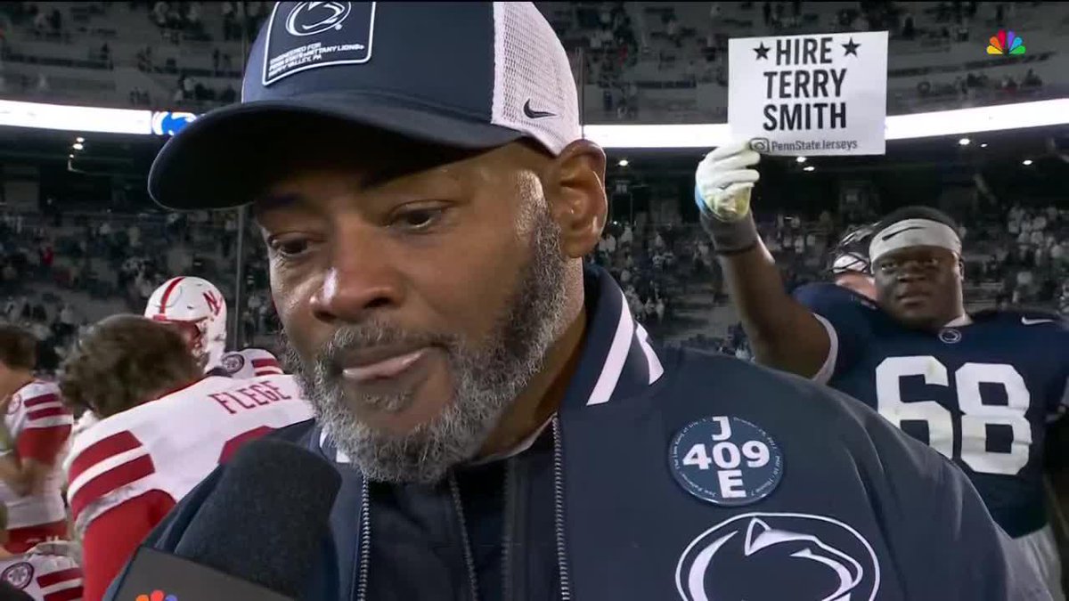 "It's my locker room." Penn State Football's Terry Smith 🗣️