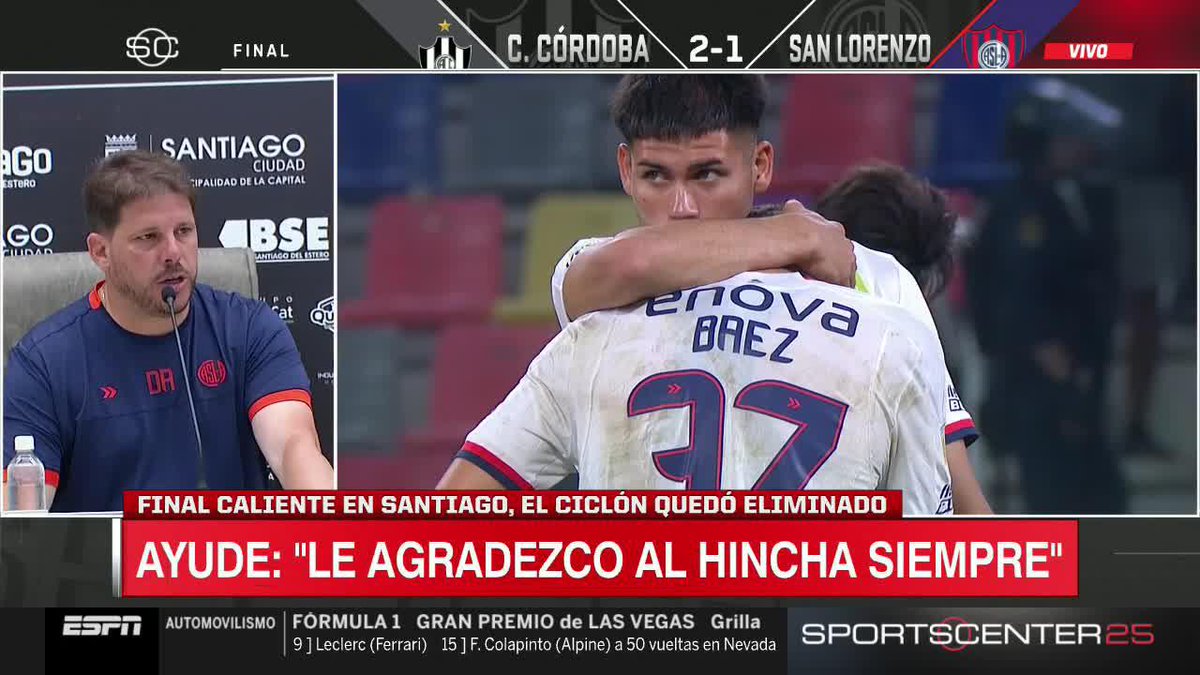 "USTEDES LO HABRÁN VISTO MEJOR QUE YO Y TIENEN CAPACIDAD DE ANALISIS, ESTÁN CON LOS TELEFONOS" 🔥 Damián Ayude habló sobre al ARBITRAJE DE ARASA: ¡Para el NO era penal y NO era roja para Romaña! 📺 #DisneyPlus Plan Premium | #SportsCenter