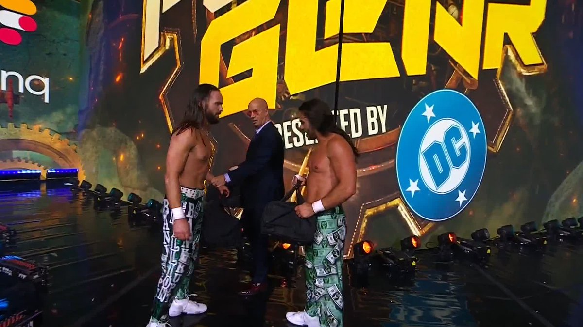 Well that didn't last! The Matt & Nick Jackson run in TO SAVE Kenny Omega! Watch #AEWFullGear on HBO Max PPV