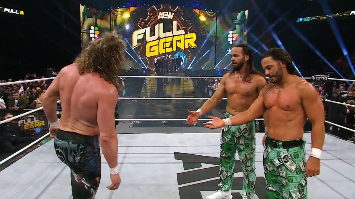 This is ELITE! Watch #AEWFullGear on HBO Max PPV