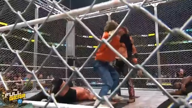 WHAT THE HELL, HOOK?! Watch #AEWFullGear on HBO Max PPV