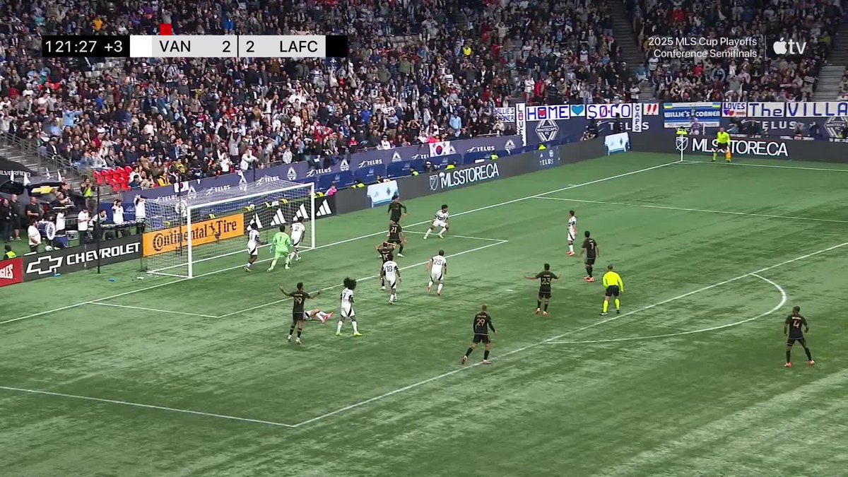 Chaos in the final minutes of extra time! 🤯 Audi MLS Cup Playoffs
