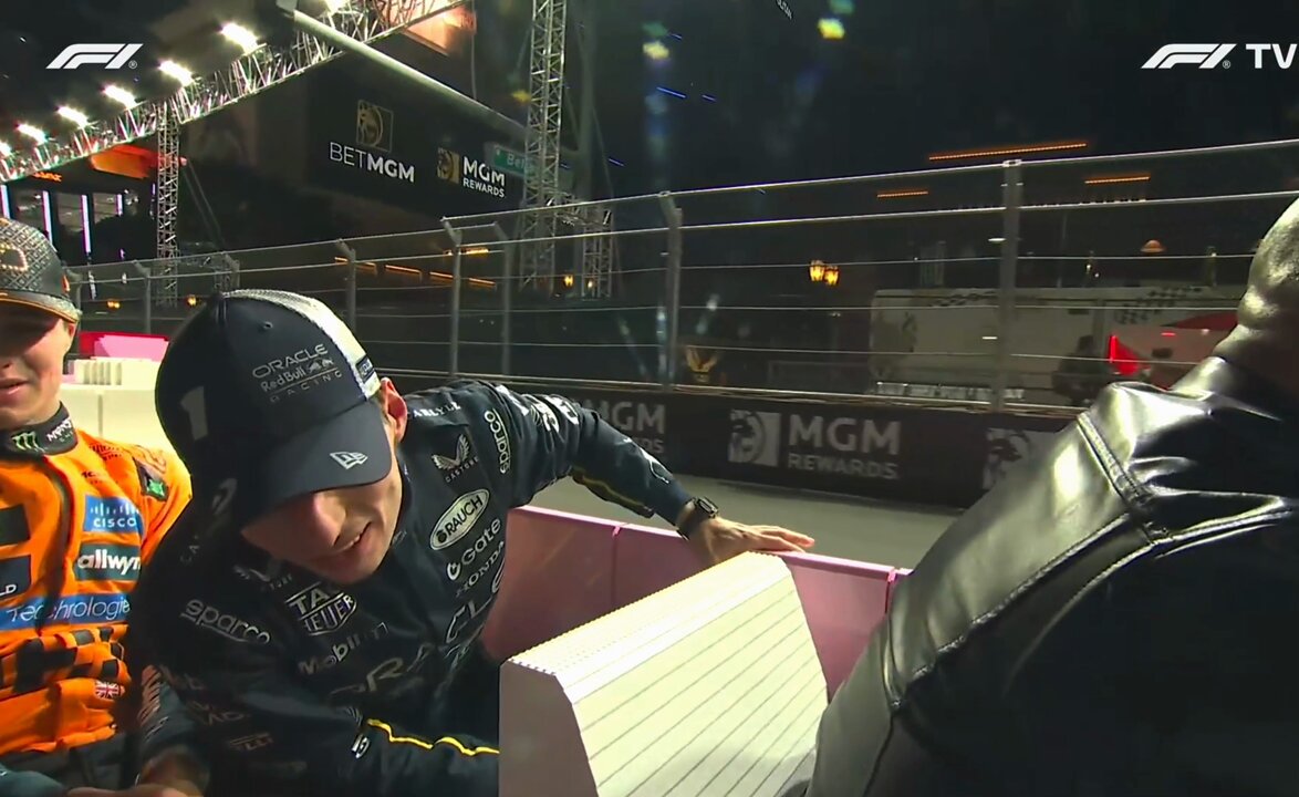lando and max asking terry to turn on the music and to go faster 😭😭