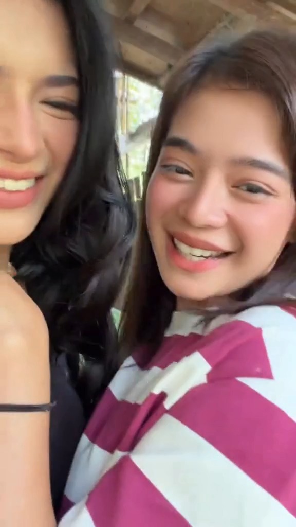 Version naman nina Mika at Bianca! 😍 Awww… our MiBi hearts! 💖 Excited na ba kayo sa #TheSecretsOfHotel88? 🚪 #MikaSalamanca #BiancaDeVera 🎥: Mika Salamanca | TikTok