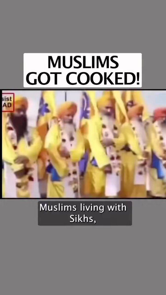 Muslims got cooked . They are not happy anywhere in their Islamic countries except in the west a non Islamic country 🤦🏻