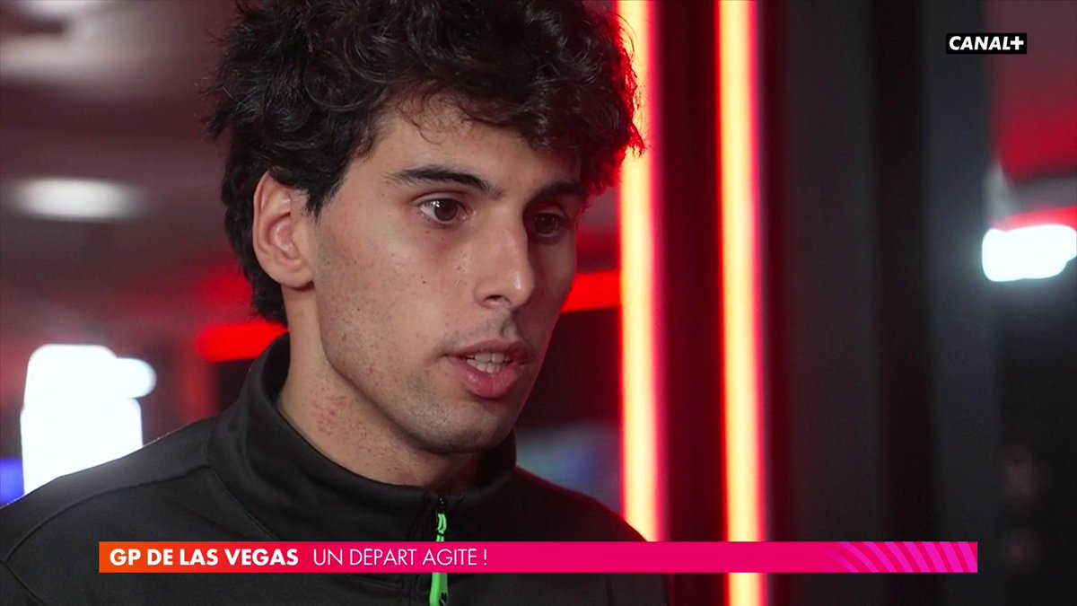 L'explication de Gabriel Bortoleto après l'accrochage du départ 🌪️⬇️ #LasVegasGP #F1