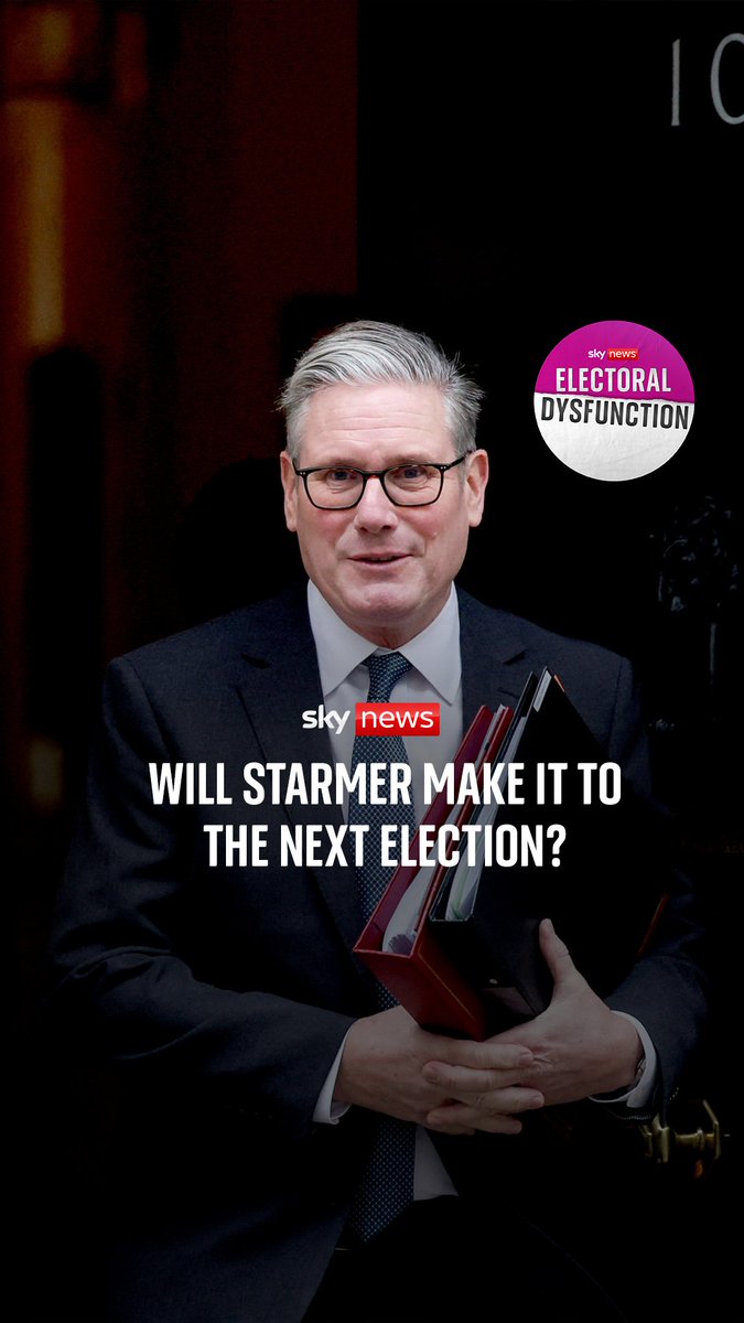Will Starmer make it to the next election? Sky's Beth Rigby, Harriet Harman and Ruth Davidson ask whether the PM can recover from his low poll ratings and reconnect with the public. 🎧 Listen to this episode of Electoral Dysfunction