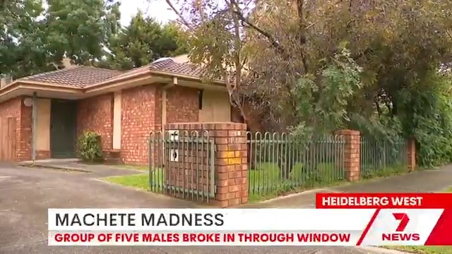 For the second straight night, machete wielding thugs have left Melburnians terrified in their own homes. Families have been traumatised across the city's north-east, including in Viewbank and Heidelberg West. Jordy Wright
