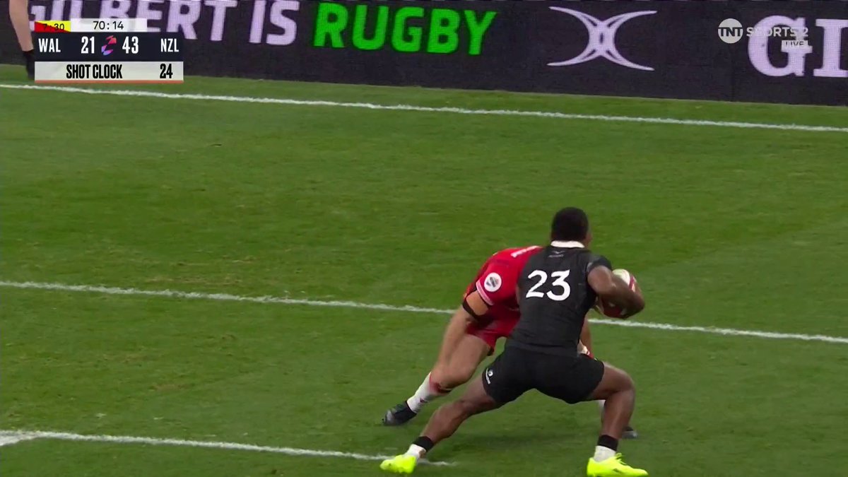 To be able to do this to a professional rugby player is ridiculous. Reece’s ability with his speed and footwork is a joke. I believe that’s Jarrod Evans that ends up face down. Sometimes you just have to acknowledge brilliance.