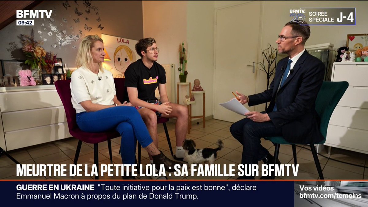 💬 "Ça ne ramènera pas ma sœur" ➡️ Retrouvez notre entretien avec la mère et le frère de la petite Lola, un mois après le verdict, à 13h30 sur BFMTV