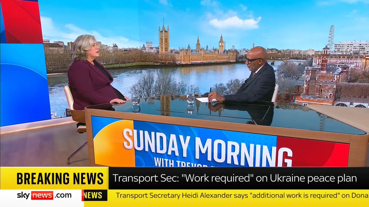 Transport Secretary Heidi Alexander refuses to say if the chancellor will scrap the two-child benefit cap in the budget on Wednesday, but tells Trevor Phillips that tackling child poverty "is in the DNA of the Labour Party". #TrevorPhillips 📺 Sky 501