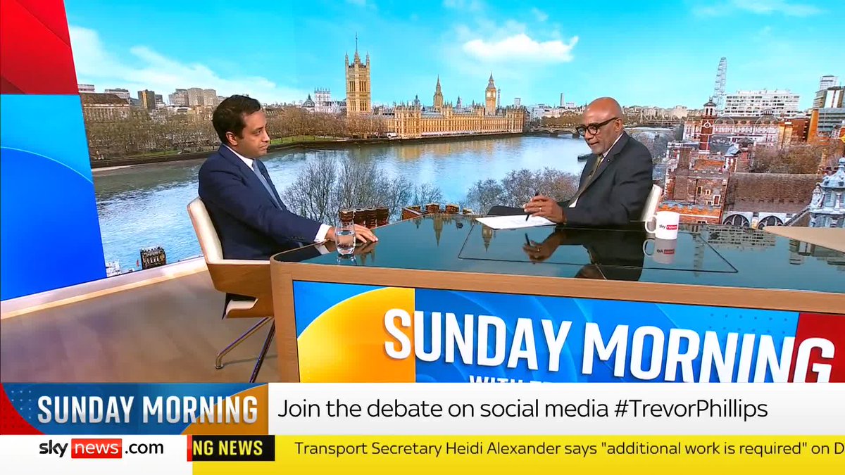 'It was treasonous, horrific, awful' Reform's Zia Yusuf condemns the party's former leader in Wales, Nathan Gill, who's been jailed for accepting cash to make pro-Russian statements in the European Parliament. #TrevorPhillips Trevor Phillips 📺 Sky 501