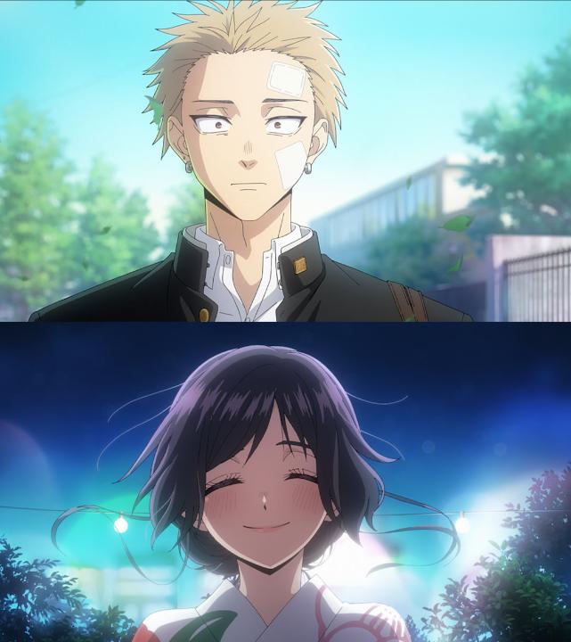 "I'm Kaoruko Waguri. And you are Rintaro Tsumugi..."