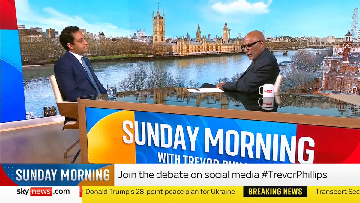 Reform's policy chief Zia Yusuf refuses to accept that Nigel Farage made a mistake by saying 'we provoked this war' after several questions from Trevor Phillips about the Reform leader's past remarks on Ukraine. #TrevorPhillips 📺 Sky 501