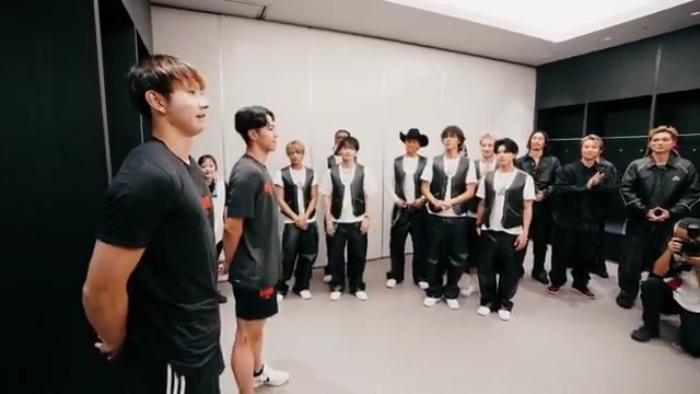 BEHIND THE SCENE🎞️ ルークの動きに笑顔で応えてくれたEXILE TRIBEの皆さん☺️ 開幕戦後には、大倉選手・小酒部選手・ルークがご挨拶しました!🙌 #アルバルク東京 #Bリーグ #EXILETRIBE #EXILE #THERAMPAGE #PSYCHICFEVER #THEJETBOYBANGERZ #TJBB
