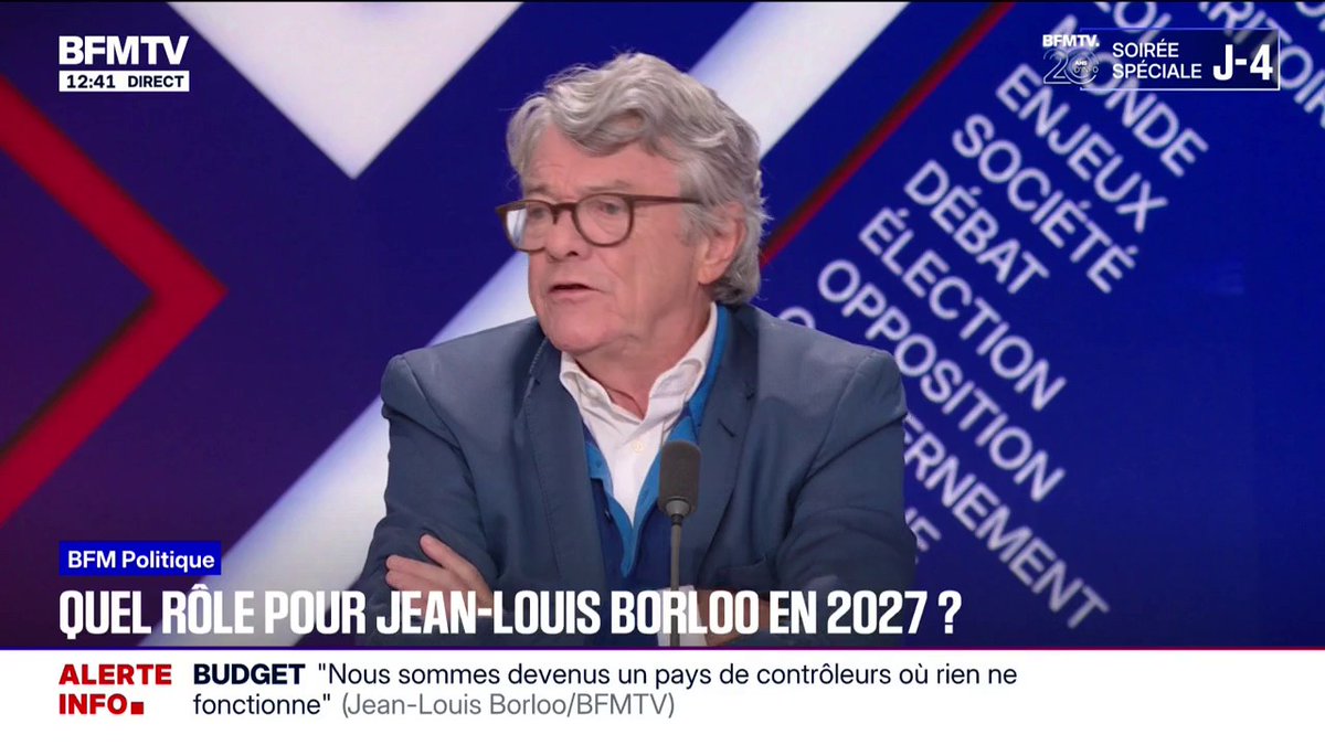 Jean-Louis Borloo: "Je ne bâtis pas une écurie présidentielle [...] En plus, je ne crois pas à l'élection présidentielle comme remède miracle"