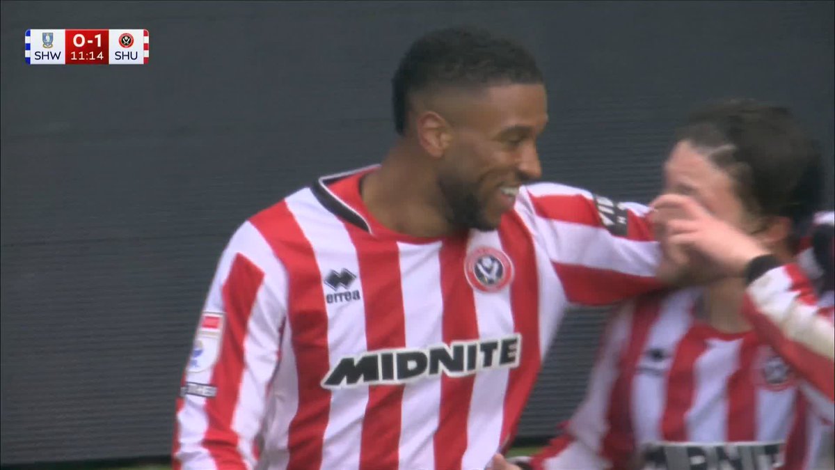 Tyrese Campbell SILENCES Hillsborough to put Sheffield United into the lead 🔴
