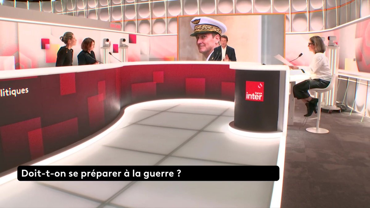 Menace russe : le chef d'état-major des armées Fabien Mandon "nous envoie un message très sérieux d'alerte", juge l'écologiste Yannick Jadot. "Ne pas assumer ce qu'il se passe, c'est être dans une forme d'irresponsabilité politique grave." #Questionspol