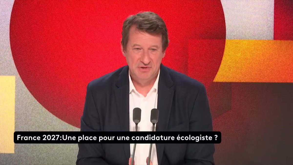 Marine Tondelier, candidate à l'élection présidentielle : "La ligne politique qu'elle défend aujourd'hui ne me convient pas", regrette Yannick Jadot, déplorant que l'écologie "est devenue la thérapeute de couple de la gauche" entre PS et LFI. #Questionspol