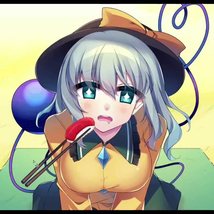 こいしちゃんにお寿司をあげよう！🍣 #古明地こいし