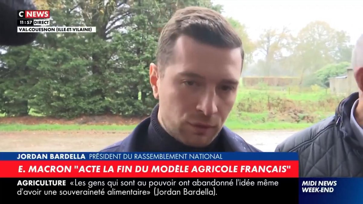 Nous voulons mettre en place une "exception agriculturelle" française, pour sortir l'agriculture des accords de libre-échange, et instaurer le patriotisme économique au soutien de nos producteurs agricoles. C'est grâce à cela que la France restera une grande puissance agricole.