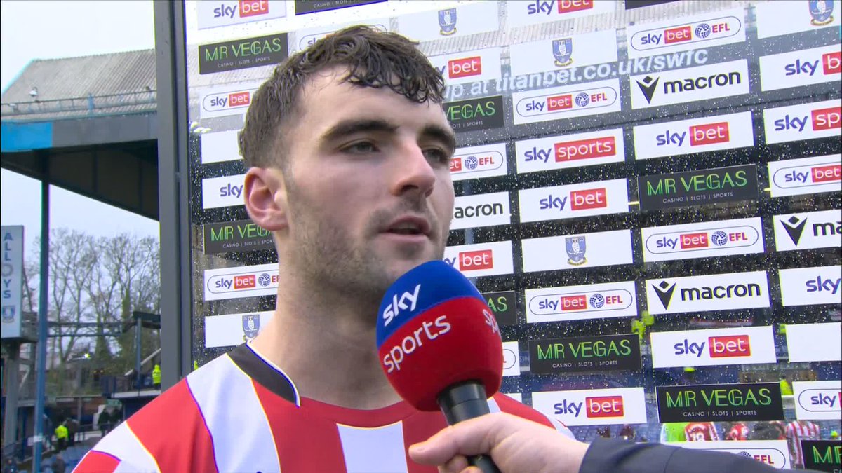 "It meant a lot, it took time for me to settle" "I always back myself, I don't listen to negative noise" ๐ช Tom Cannon says scoring against Sheffield Wednesday "meant the world" to him ๐ด