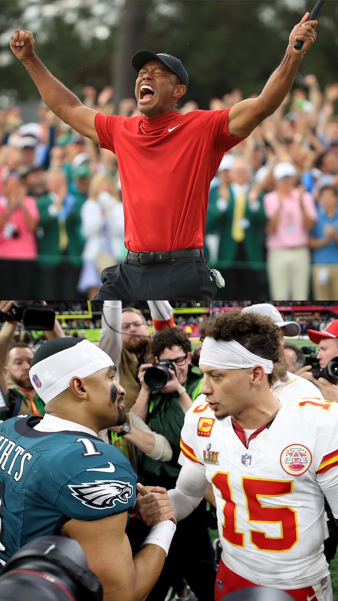 Golf keeps talking about football!