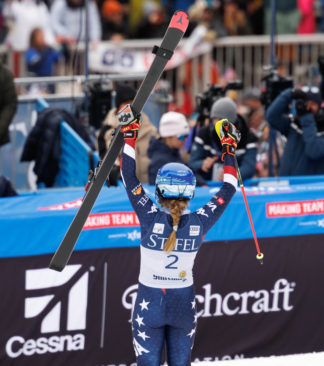 How to be Mikaela Shiffrin ⛷️: Step 1: Train hard. Step 2: Train harder. Step 3: Win ... over and over and over again. 🏆 Congratulations to Mikaela Shiffrin on another incredible victory! Proud to support her and the rest of the Stifel U.S. Ski Team as they continue to chase greatness. #StifelUSSkiTeam #WhereSuccessMeetsSuccess